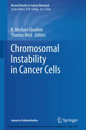 Ghadimi / Ried |  Chromosomal Instability in Cancer Cells | eBook | Sack Fachmedien