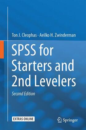Zwinderman / Cleophas | SPSS for Starters and 2nd Levelers | Buch | 978-3-319-20599-1 | sack.de