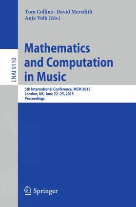 Collins / Volk / Meredith |  Mathematics and Computation in Music | Buch |  Sack Fachmedien