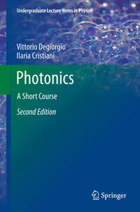 Degiorgio / Cristiani | Photonics | E-Book | sack.de