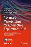 Schulze / Meyer / Müller |  Advanced Microsystems for Automotive Applications 2015 | Buch |  Sack Fachmedien