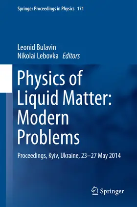 Bulavin / Lebovka | Physics of Liquid Matter: Modern Problems | E-Book | sack.de