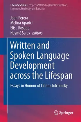 Perera / Salas / Aparici | Written and Spoken Language Development across the Lifespan | Buch | 978-3-319-21135-0 | sack.de