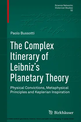 Bussotti | The Complex Itinerary of Leibniz’s Planetary Theory | E-Book | sack.de