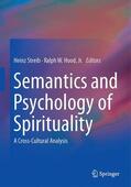 Hood / Streib / Hood, Jr. |  Semantics and Psychology of Spirituality | Buch |  Sack Fachmedien