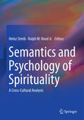 Streib / Hood, Jr. / Jr. |  Semantics and Psychology of Spirituality | eBook | Sack Fachmedien