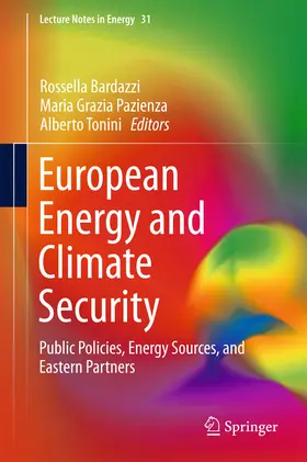 Bardazzi / Pazienza / Tonini | European Energy and Climate Security | E-Book | www.sack.de
