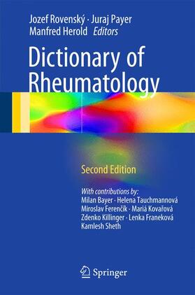 Herold / Rovenský / Payer | Dictionary of Rheumatology | Buch | 978-3-319-21334-7 | sack.de