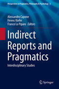 Capone / Kiefer / Lo Piparo |  Indirect Reports and Pragmatics | eBook | Sack Fachmedien