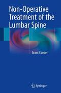 Cooper |  Non-Operative Treatment of the Lumbar Spine | Buch |  Sack Fachmedien