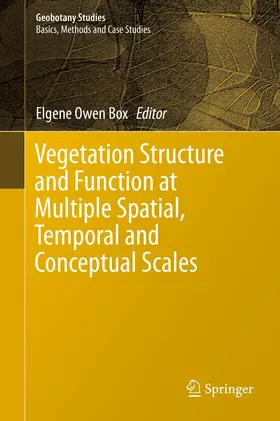 Box |  Vegetation Structure and Function at Multiple Spatial, Temporal and Conceptual Scales | Buch |  Sack Fachmedien
