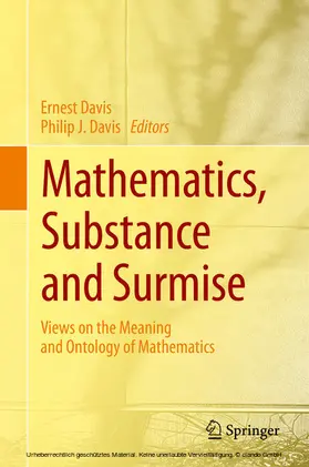 Davis | Mathematics, Substance and Surmise | E-Book | sack.de