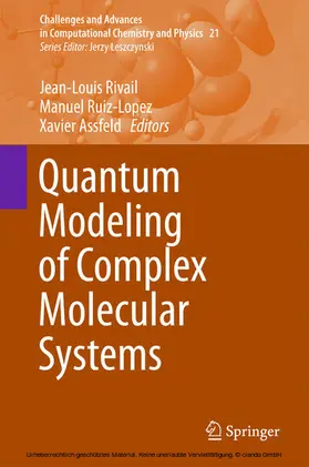 Rivail / Ruiz-Lopez / Assfeld |  Quantum Modeling of Complex Molecular Systems | eBook | Sack Fachmedien