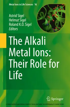 Sigel |  The Alkali Metal Ions: Their Role for Life | eBook | Sack Fachmedien