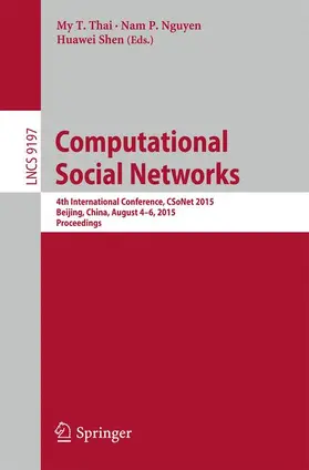 Thai / Shen / Nguyen |  Computational Social Networks | Buch |  Sack Fachmedien