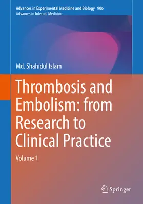Islam | Thrombosis and Embolism: from Research to Clinical Practice | E-Book | www.sack.de