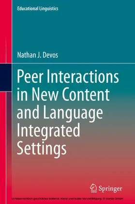 Devos | Peer Interactions in New Content and Language Integrated Settings | E-Book | www.sack.de