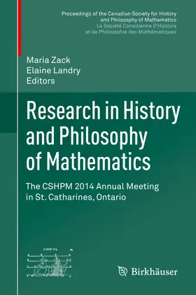 Zack / Landry | Research in History and Philosophy of Mathematics | E-Book | sack.de