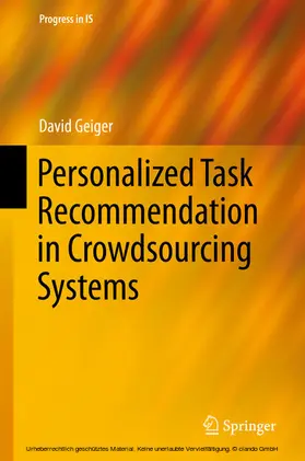 Geiger | Personalized Task Recommendation in Crowdsourcing Systems | E-Book | sack.de
