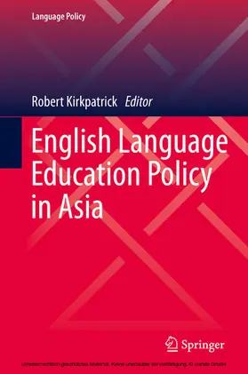 Kirkpatrick | English Language Education Policy in Asia | E-Book | sack.de
