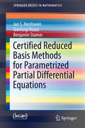 Hesthaven / Rozza / Stamm |  Certified Reduced Basis Methods for Parametrized Partial Differential Equations | eBook | Sack Fachmedien