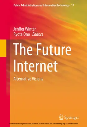 Winter / Ono | The Future Internet | E-Book | www.sack.de