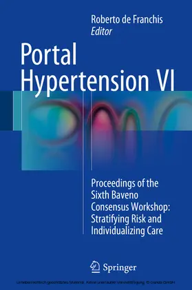 de Franchis |  Portal Hypertension VI | eBook | Sack Fachmedien