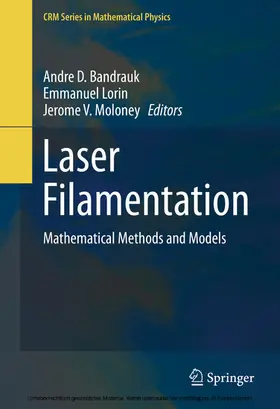 Bandrauk / Lorin / Moloney |  Laser Filamentation | eBook | Sack Fachmedien