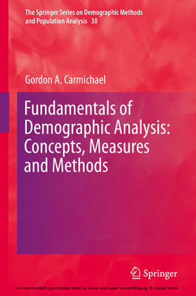 Carmichael | Fundamentals of Demographic Analysis: Concepts, Measures and Methods | E-Book | sack.de