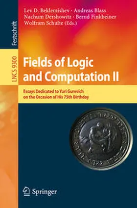 Beklemishev / Blass / Dershowitz | Fields of Logic and Computation II | E-Book | sack.de