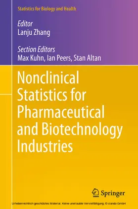 Zhang / Kuhn / Peers |  Nonclinical Statistics for Pharmaceutical and Biotechnology Industries | eBook | Sack Fachmedien