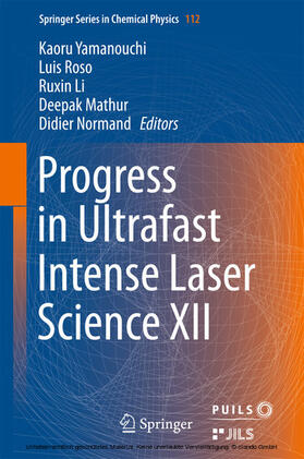 Yamanouchi / Roso / Li | Progress in Ultrafast Intense Laser Science XII | E-Book | sack.de