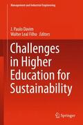 Leal Filho / Davim |  Challenges in Higher Education for Sustainability | Buch |  Sack Fachmedien