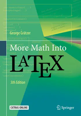 Grätzer |  More Math Into LaTeX | eBook | Sack Fachmedien