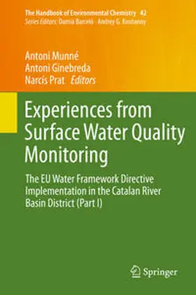 Munné / Ginebreda / Prat |  Experiences from Surface Water Quality Monitoring | eBook | Sack Fachmedien