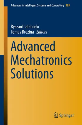 Jablonski / Jablonski / Brezina |  Advanced Mechatronics Solutions | eBook | Sack Fachmedien