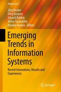 Becker / Kozyrev / Aseeva |  Emerging Trends in Information Systems | Buch |  Sack Fachmedien