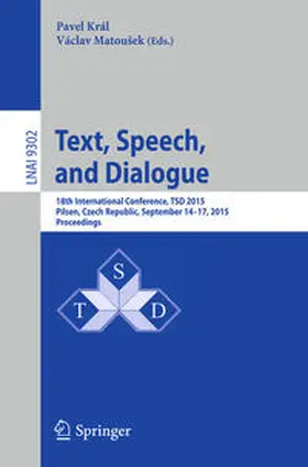 Král / Matoušek / Matousek |  Text, Speech, and Dialogue | eBook | Sack Fachmedien