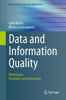 Batini / Scannapieco | Data and Information Quality | E-Book | sack.de