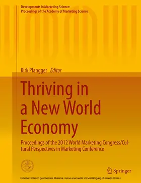 Plangger | Thriving in a New World Economy | E-Book | www.sack.de