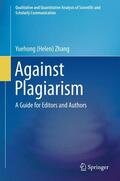 Zhang |  Against Plagiarism | Buch |  Sack Fachmedien