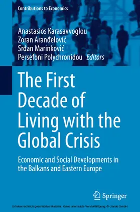 Karasavvoglou / Arandelovic / Arandelovic | The First Decade of Living with the Global Crisis | E-Book | www.sack.de