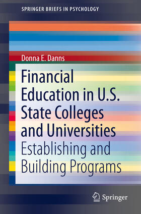 Danns | Financial Education in U.S. State Colleges and Universities | E-Book | sack.de