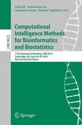 DI Serio / Tagliaferri / Liò |  Computational Intelligence Methods for Bioinformatics and Biostatistics | Buch |  Sack Fachmedien
