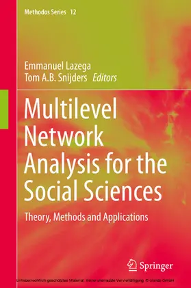 Lazega / Snijders | Multilevel Network Analysis for the Social Sciences | E-Book | www.sack.de