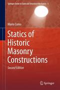 Como |  Statics of Historic Masonry Constructions | Buch |  Sack Fachmedien