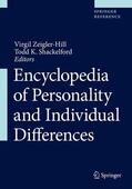 Zeigler-Hill / Shackelford |  Encyclopedia of Personality and Individual Differences | Buch |  Sack Fachmedien