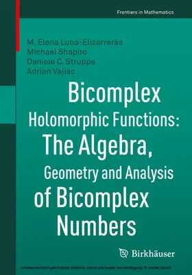Luna-Elizarrarás / Shapiro / Struppa |  Bicomplex Holomorphic Functions | eBook | Sack Fachmedien