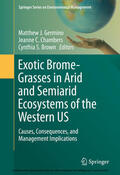 Germino / Chambers / Brown |  Exotic Brome-Grasses in Arid and Semiarid Ecosystems of the Western US | eBook | Sack Fachmedien