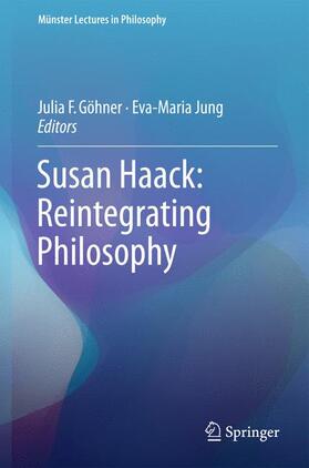 Jung / Göhner | Susan Haack: Reintegrating Philosophy | Buch | 978-3-319-24967-4 | sack.de